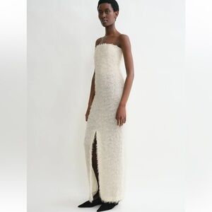 Toteme Strapless fil Coupe Maxi dress